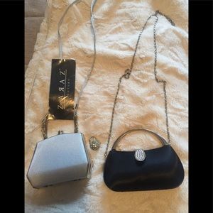 2 Evening bags BONUS ring